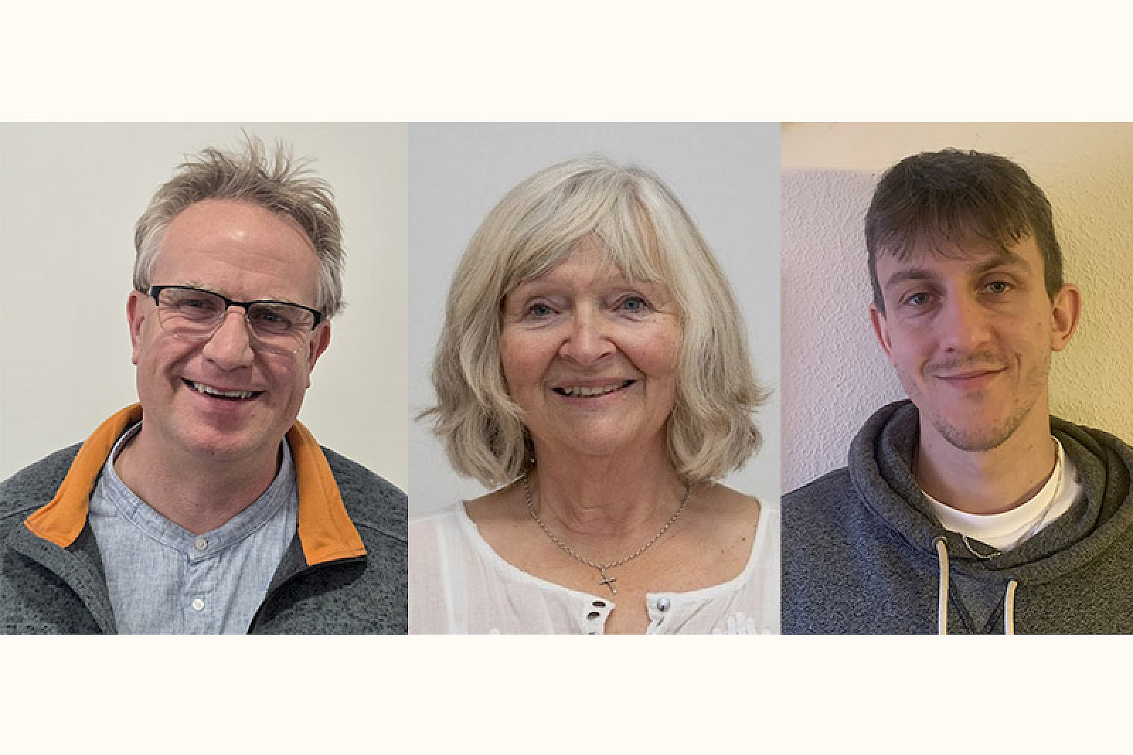 Bild zeigt Christof Lotthammer, Franziska Rief und Kevin Stachon.